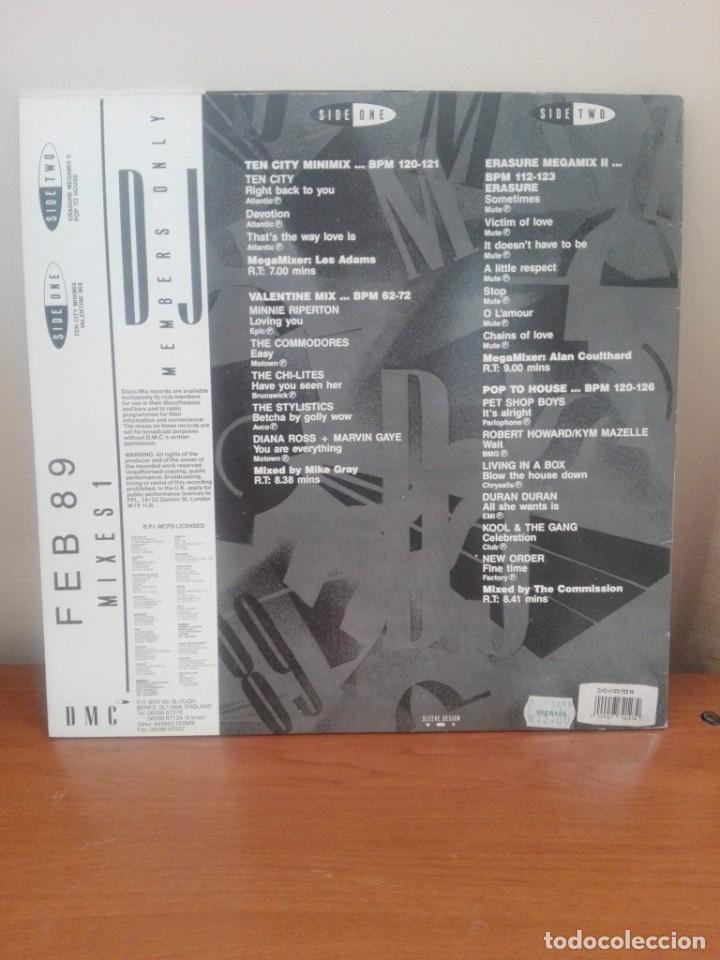 Discos de vinilo: DMC ..- FEBRUARY 89 - MIXES 1 -LP - Foto 2