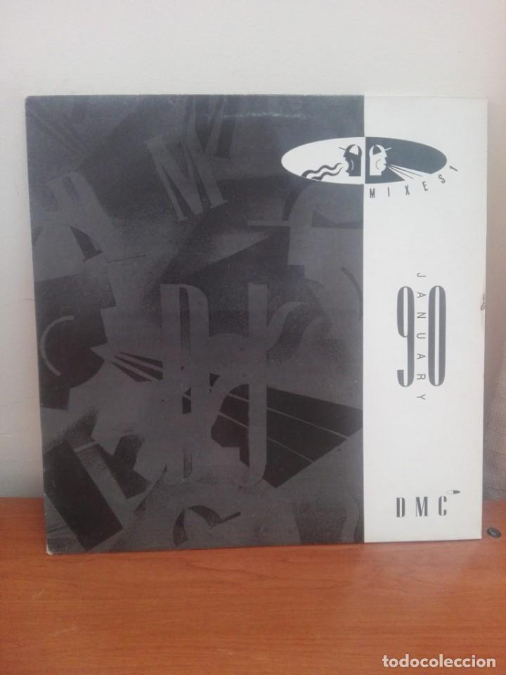 Discos de vinilo: DMC ..- JANUARY 90 - MIXES 1 -LP - Foto 1