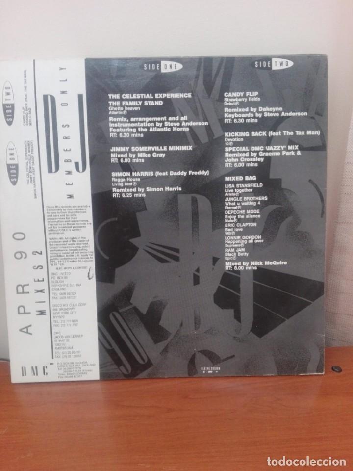 Discos de vinilo: DMC ..- APRIL 90 - MIXES 2 - LP - Foto 2