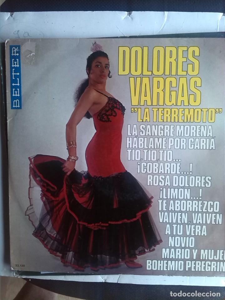 Discos de vinilo: DOLORES VARGAS - LA TERREMOTO 1966 - Foto 1