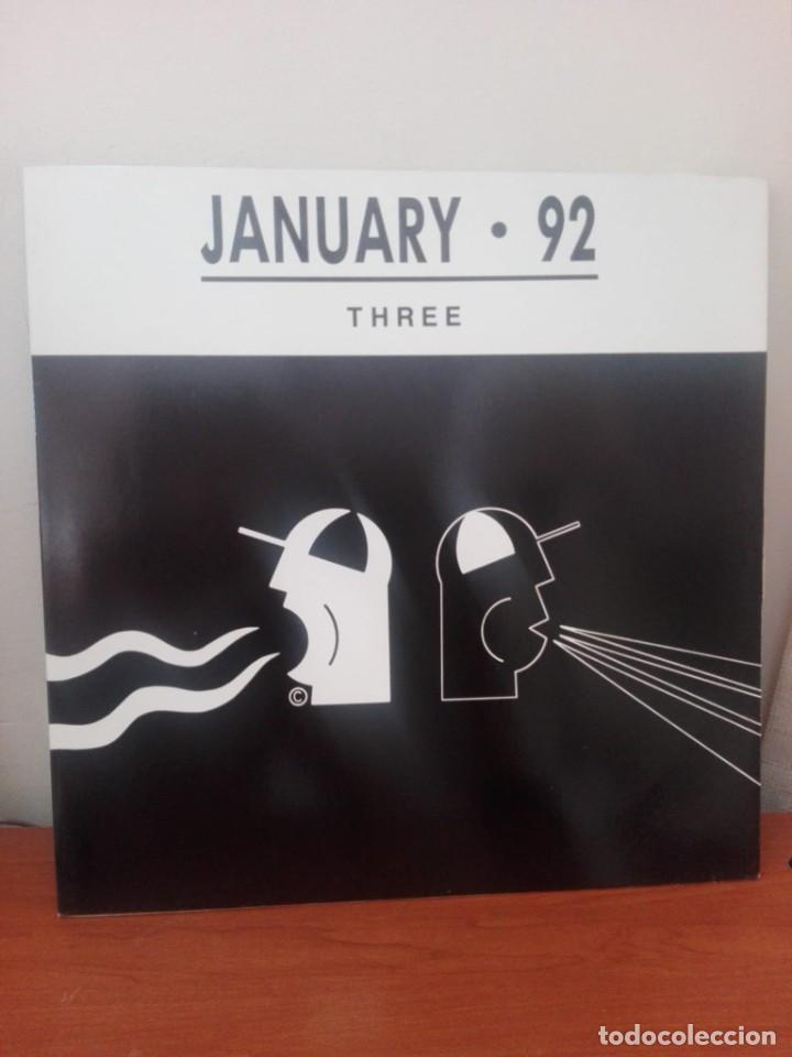 Discos de vinilo: DMC ..- JANUARY 92 - THREE - DJ ONLY - Foto 1