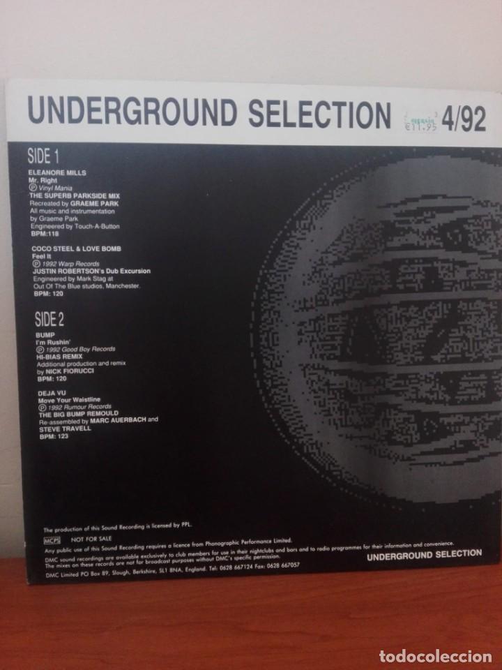 Discos de vinilo: DMC ..- UNDERGROUND SELECTION 4/92 - LP ONLY DJ - Foto 1
