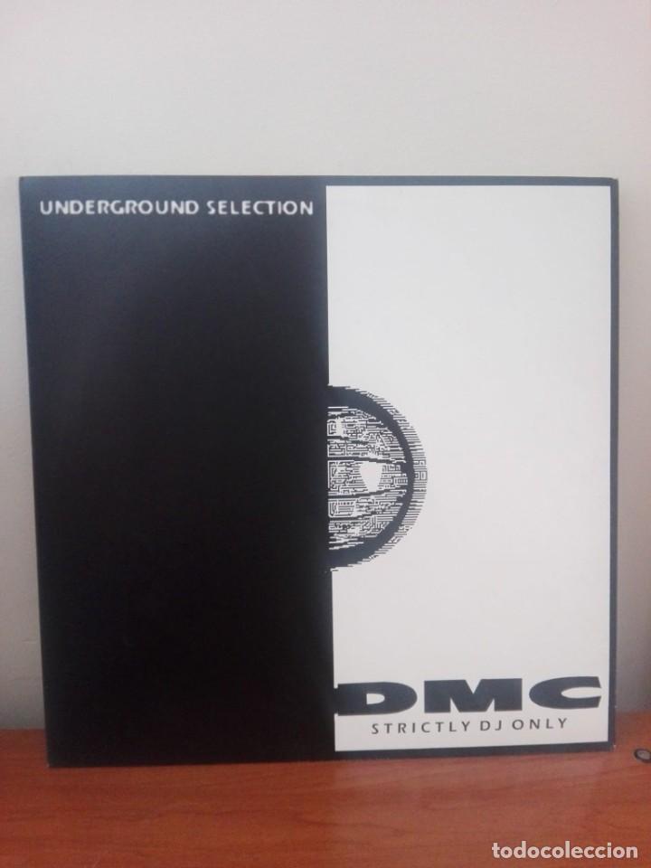 Discos de vinilo: DMC ..- UNDERGROUND SELECTION 4/92 - LP ONLY DJ - Foto 2