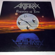 Discos de vinilo: LP ANTHRAX - PERSISTENCE OF TIME