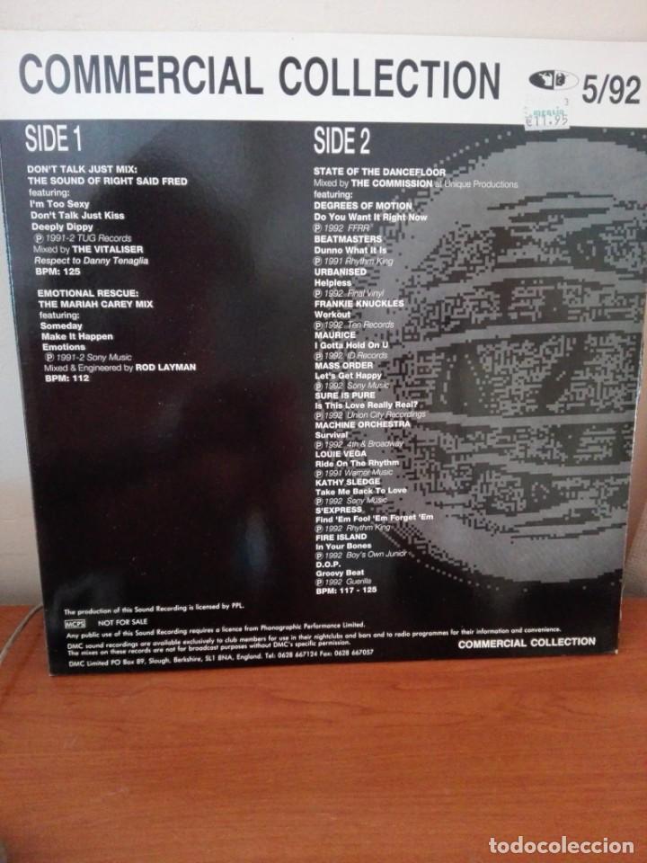 Discos de vinilo: DMC ..- COMMERCIAL COLLECTION 5/92 - DJ ONLY - Foto 1