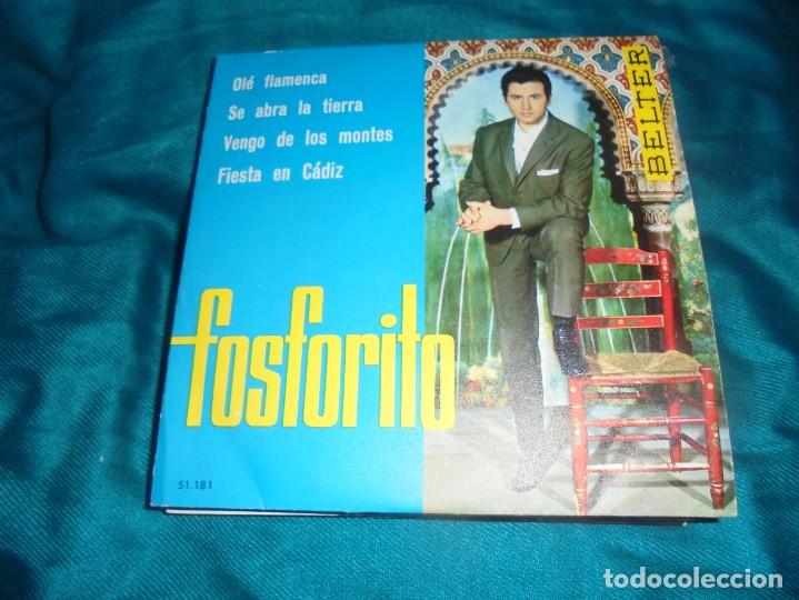 Discos de vinilo: FOSFORITO. OLE FLAMENCA + 3. EP. BELTER, 1965. IMPECABLE (#) - Foto 1