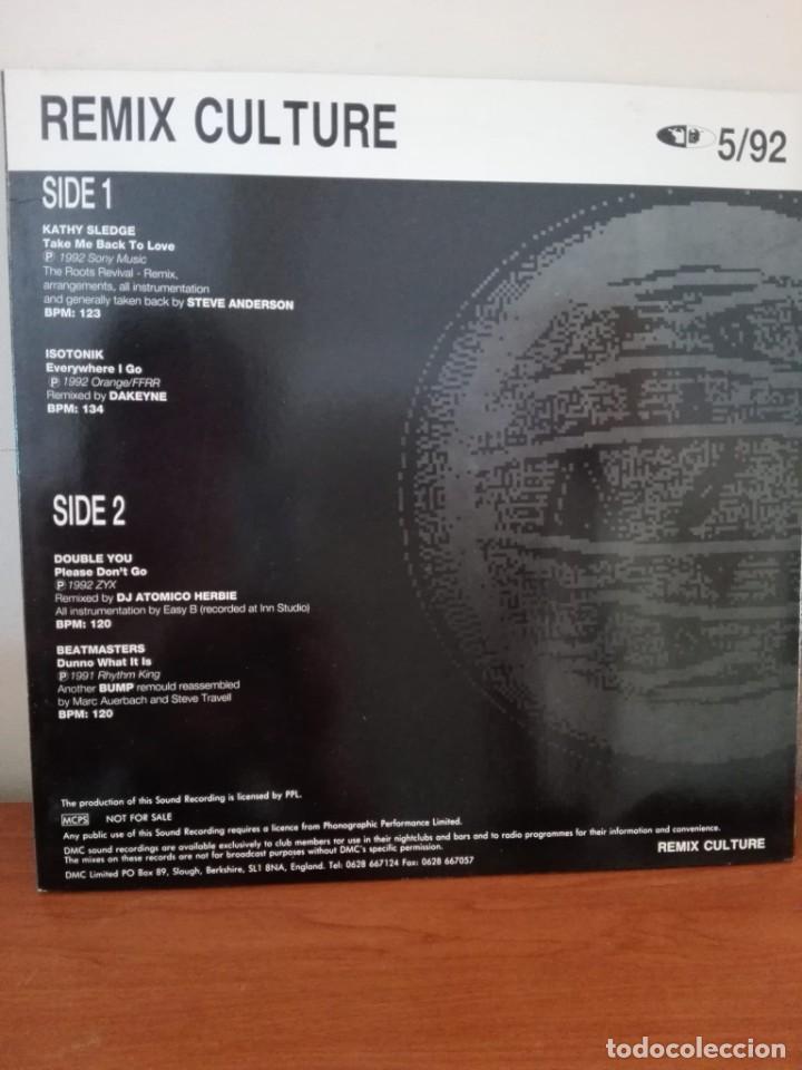Discos de vinilo: DMC ..- REMIX CULTURE 5/92 - DJ ONLY - Foto 1