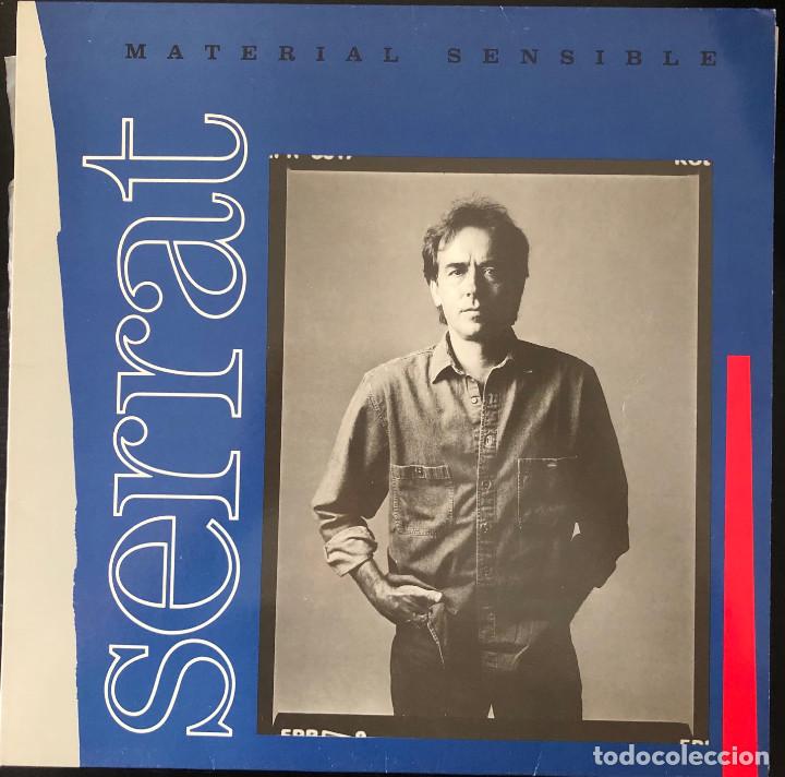 Discos de vinilo: JOAN MANEL SERRAT, LP MATERIAL SENSIBLE, &Eacute;XITOS - Foto 1