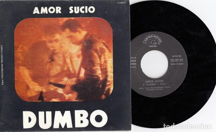 Discos de vinilo: AMOR SUCIO - SOLEDAD / DUMBO - SINGLE DE VINILO # - Foto 1