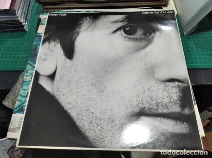 Discos de vinilo: LP PETER WOLF COME AS YOUR ARE - Foto 1
