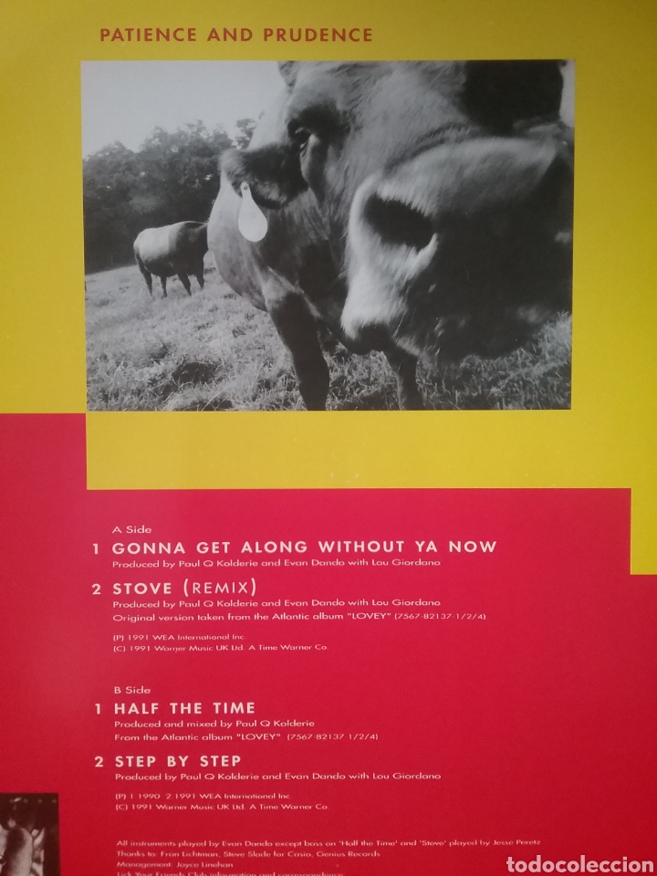 Discos de vinilo: LEMONHEADS 1990 Maxi 4 Temas .NUEVO - Foto 2