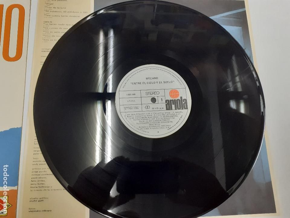 Discos de vinilo: Mecano &lrm;&ndash; Entre El Cielo Y El Suelo - Foto 6