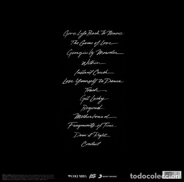 Discos de vinilo: Daft Punk &ndash; Random Access Memories -2 LP- - Foto 3