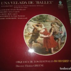 Discos de vinilo: UNA VELADA DE BALLET - THOMAS GREENE LP - EDICION ESPAÑOLA - TURQUESA RECORDS - STEREO -