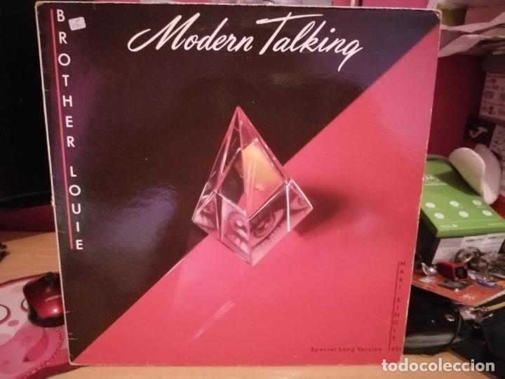 Discos de vinilo: BROTHER LOUIE MAXI SINGLE VINILO MODERN TALKING - Foto 1