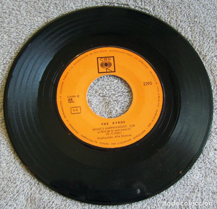 Discos de vinilo: LES BYRDS - MR. SPACEMAN + 1 - SINGLE - CBS - Foto 5