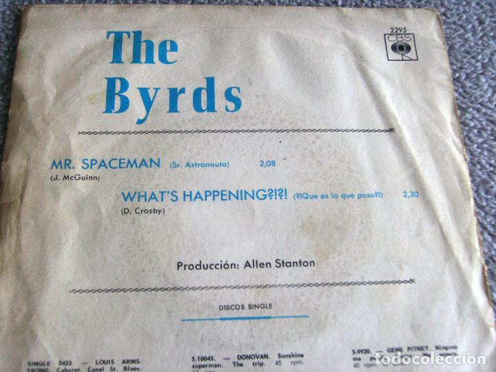 Discos de vinilo: LES BYRDS - MR. SPACEMAN + 1 - SINGLE - CBS - Foto 7
