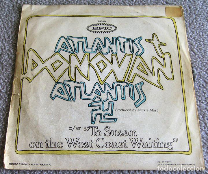 Discos de vinilo: DONOVAN - ATLANTIS - EPIC - Foto 6