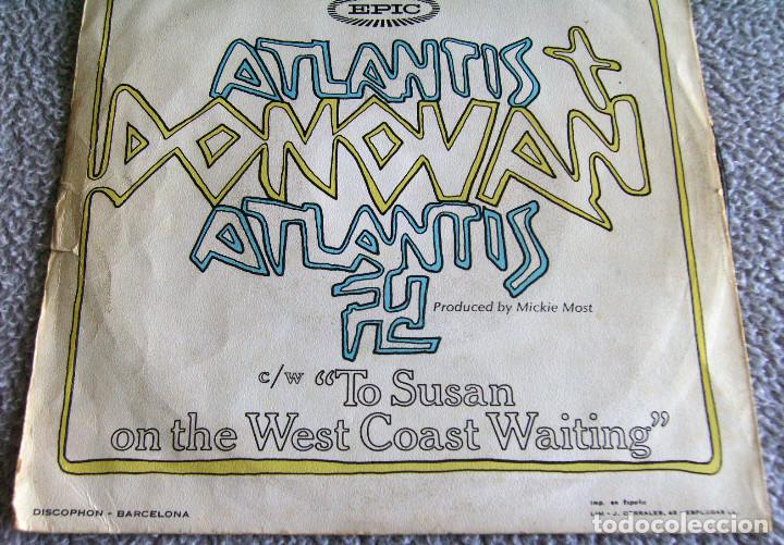 Discos de vinilo: DONOVAN - ATLANTIS - EPIC - Foto 7