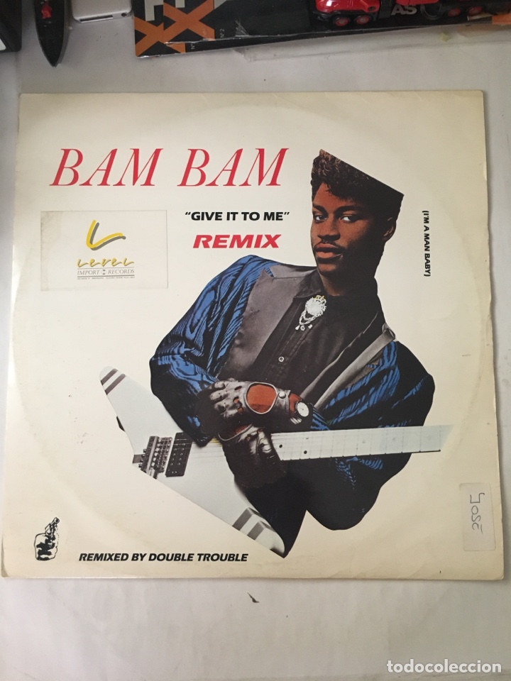 Discos de vinilo: BAM BAM-GIVE IT TO ME-1988 - Foto 1