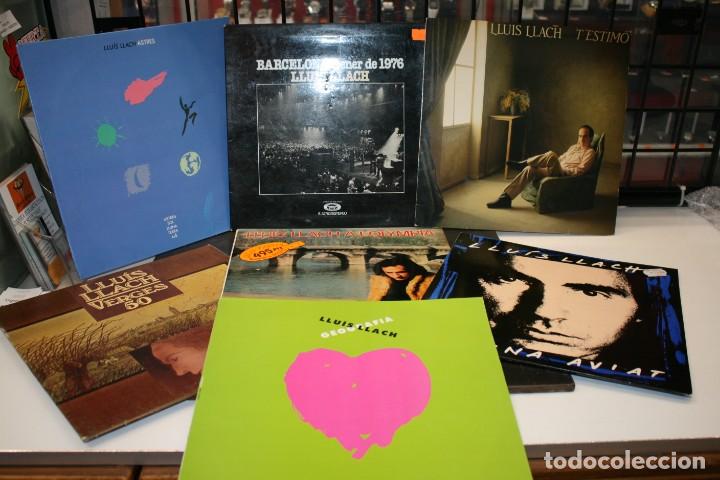 Discos de vinilo: LLUIS LLACH 7 LPs vinilos - Foto 1