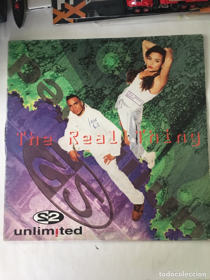Discos de vinilo: 2 UNLIMITED-THE REAL THING-1994 - Foto 1
