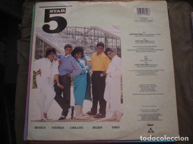 Discos de vinilo: Five Star Find The Time (Remixed Version) - Foto 2