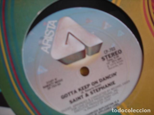 Discos de vinilo: Saint & Stephanie Gotta Keep On Dancin - Foto 1
