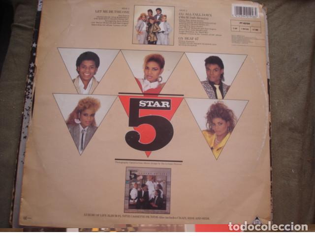 Discos de vinilo: Five Star Let Me Be The One (U.S. Remixes) - Foto 2