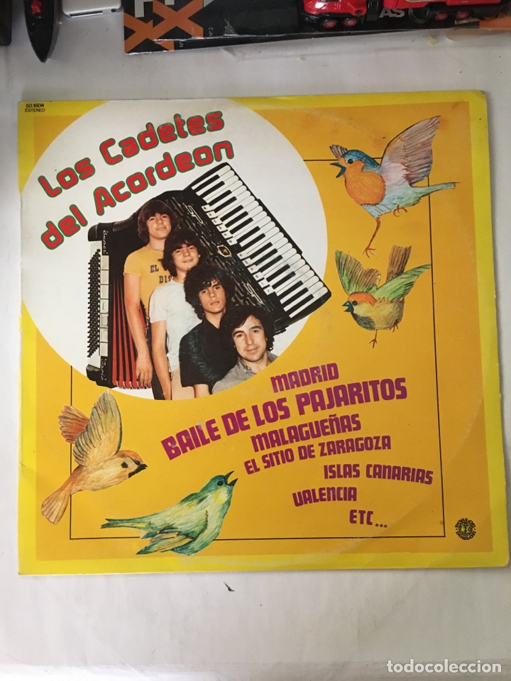 Disques de vinyle: LOS CADETES DEL ACORDEON-1981-NUEVO!!