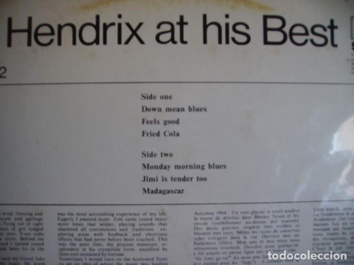 Discos de vinilo: JIMI HENDRIX ----- AT HIS BEST VOLUME 2 - Foto 2