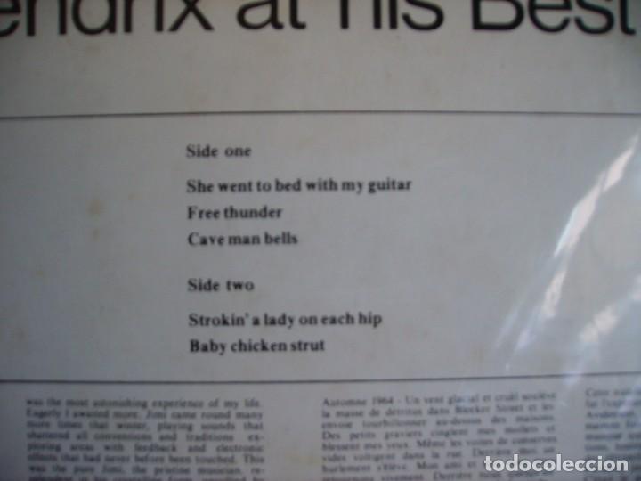Discos de vinilo: JIMI HENDRIX ----- AT HIS BEST VOLUME 1 - Foto 2