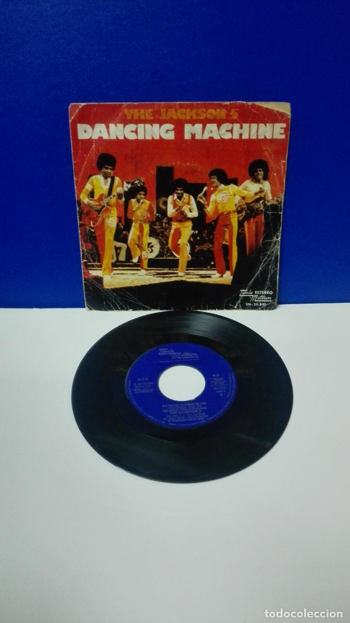 Discos de vinilo: DISCO VINILO SINGLE - THE JACKSON 5 - DANCING MACHINE - Foto 1
