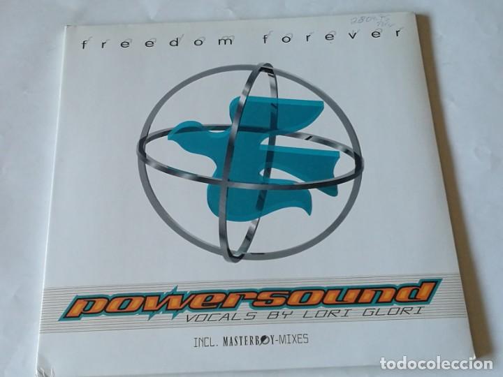 Discos de vinilo: Powersound - Freedom Forever - 1995 - 2 VINYLS - Foto 1
