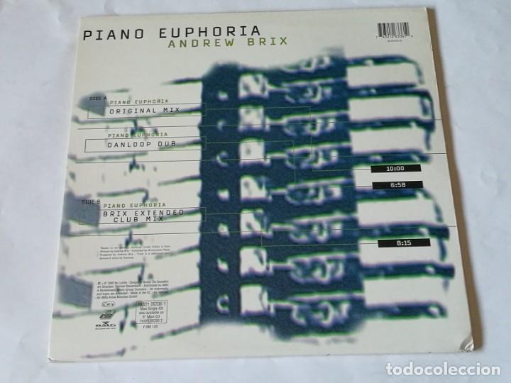 Discos de vinilo: Andrew Brix - Piano Euphoria - 1995 - Foto 2