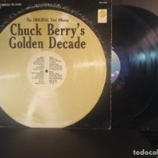 Discos de vinilo: CHUCK BERRY GOLDEN DECADE DOBLE LP USA 1967 PDELUXE