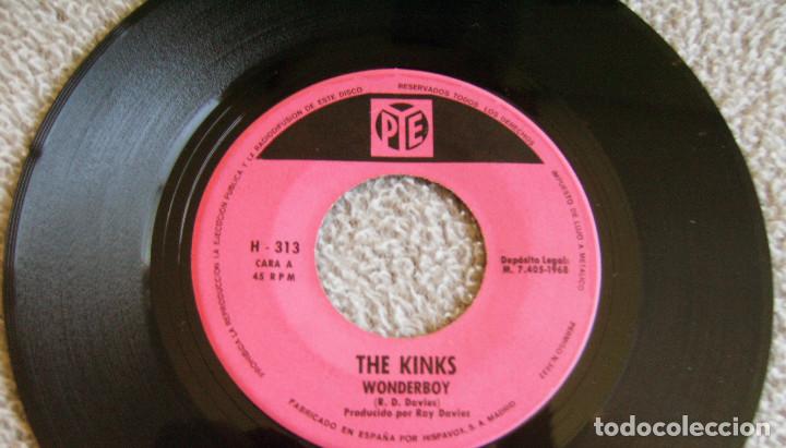 Discos de vinilo: THE KINKS - WONDERBOY + 1 - EP - A&Ntilde;O 1966 - Foto 3