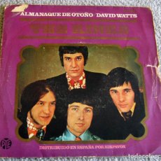 Discos de vinilo: THE KINKS - ALMANAQUE DE OTOÑO - SINGLE - AÑO 1967. Lote 216676227