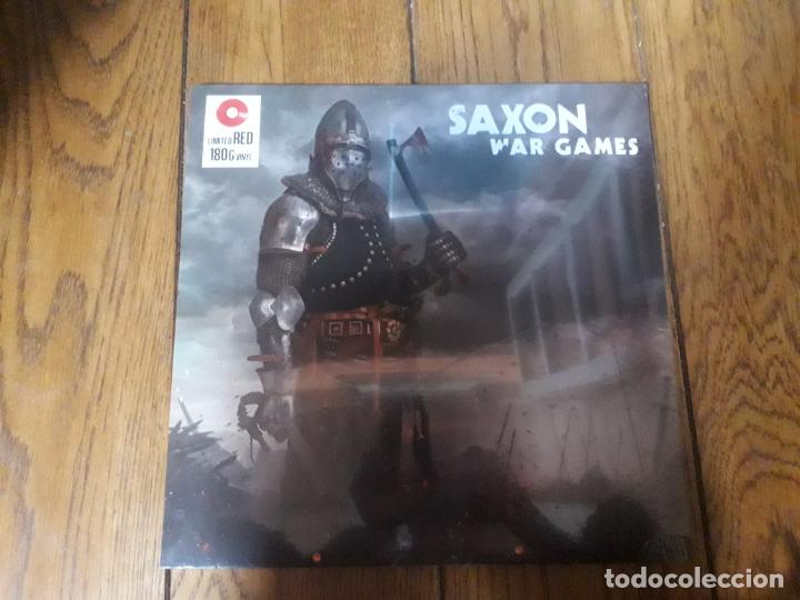Discos de vinilo: Saxon - war games- Saxon - Foto 1