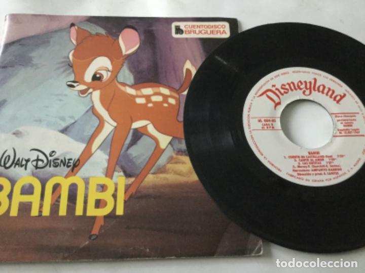 Discos de vinilo: Cuentodisco- bambi - Foto 1