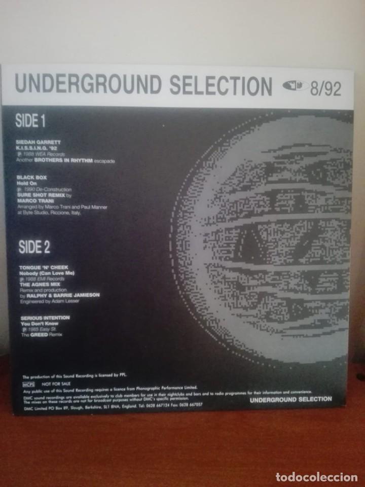 Discos de vinilo: DMC ..- UNDERGROUND SELECTION 8/92 - DJ ONLY - Foto 1