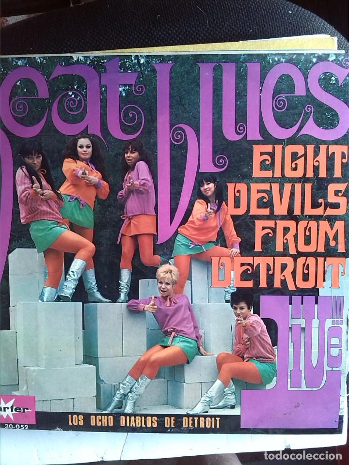 Discos de vinilo: EIGHT DEVILS FROM DETROIT - BEAT BLUES LIVE 1968 - Foto 1
