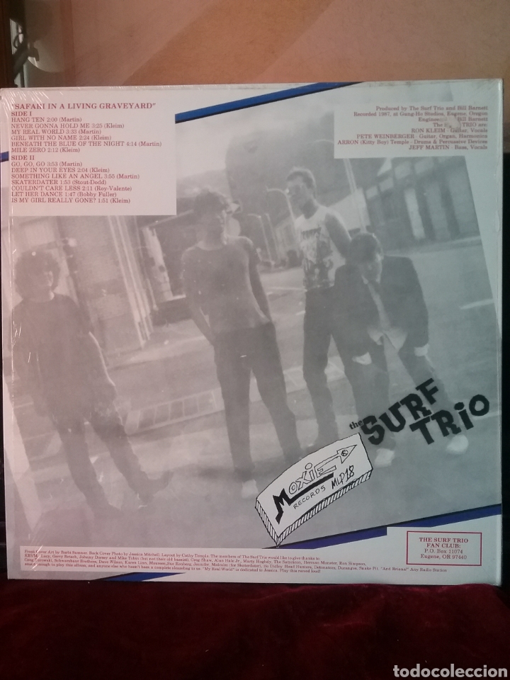 Discos de vinilo: The SURF TRIO 1988 Pre- Miracle Workers . - Foto 2