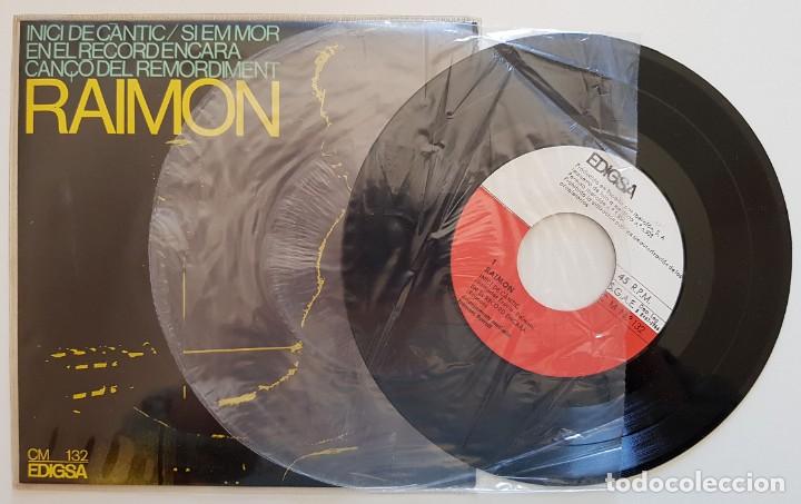 Discos de vinilo: Raimon (VI). Inici de c&agrave;ntic. 1966 - Foto 3