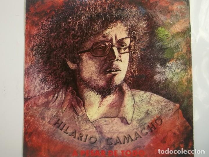 Discos de vinilo: HILARIO CAMACHO-A PESAR DE TODO - Foto 1