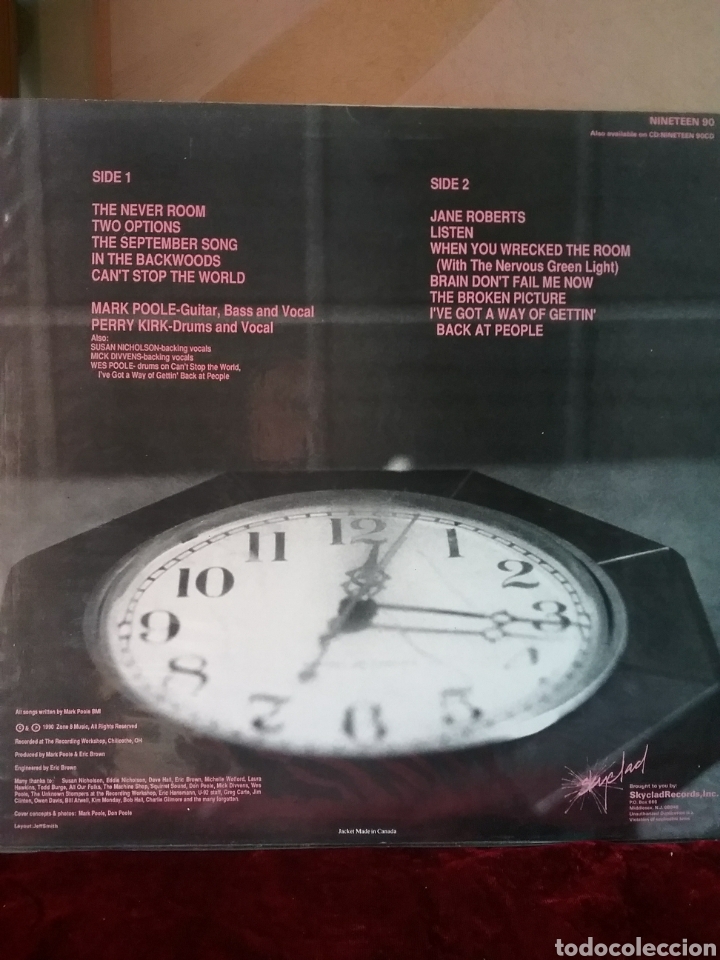 Discos de vinilo: MOON 1990 Ex- Boys from Nowhere Skyclad Records. - Foto 2
