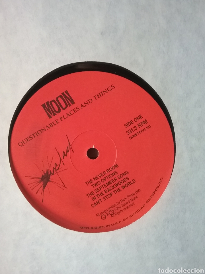 Discos de vinilo: MOON 1990 Ex- Boys from Nowhere Skyclad Records. - Foto 5