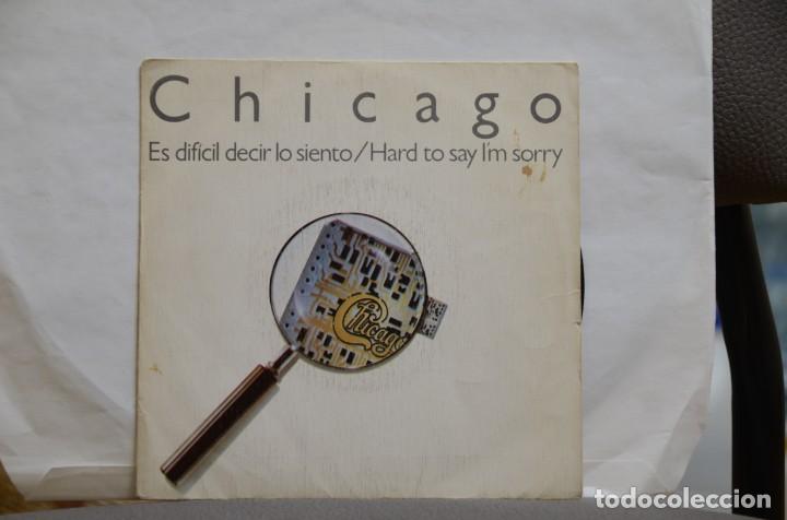 Discos de vinilo: DISCO VINILO SINGLES CHICAGO. ES DECIR LO SIENTO - Foto 1