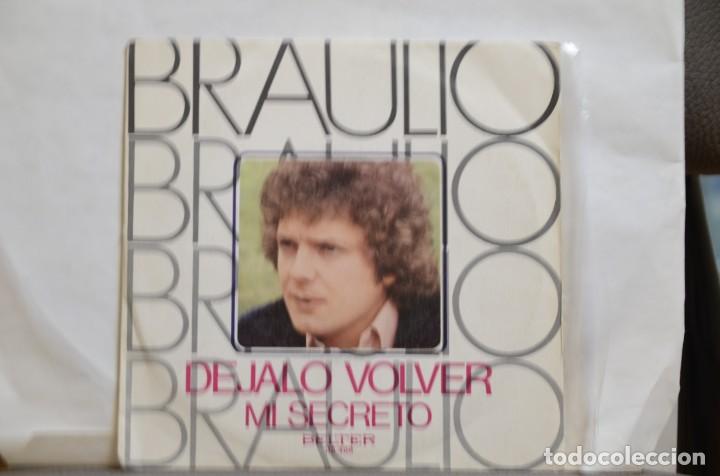 Discos de vinilo: DISCO VINILO SINGLES BRAULIO - Foto 1