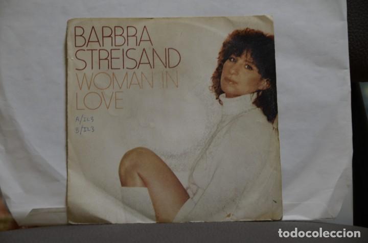Discos de vinilo: DISCO VINILO SINGLES BARBARA STREISAND - Foto 1